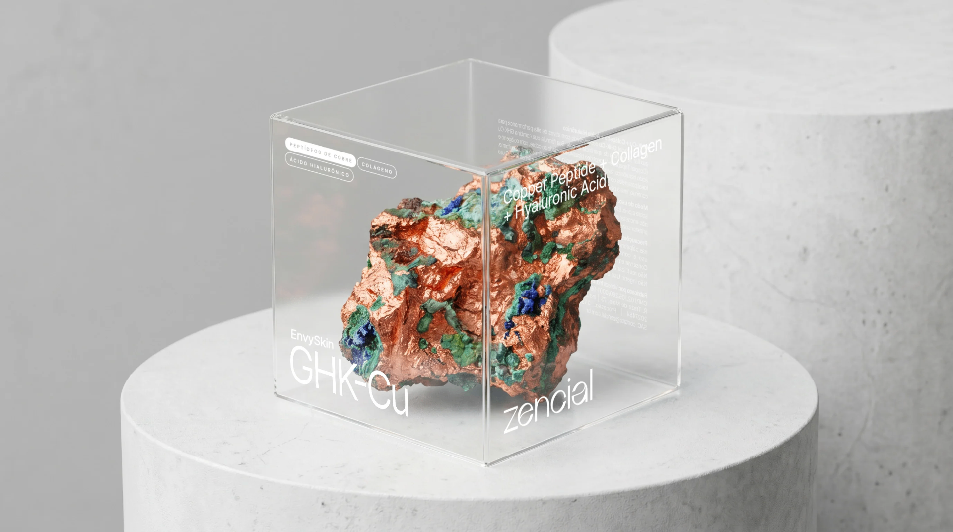GHK-Cu cubo de cobre
